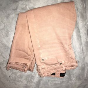 pink LUCKY brand jeans